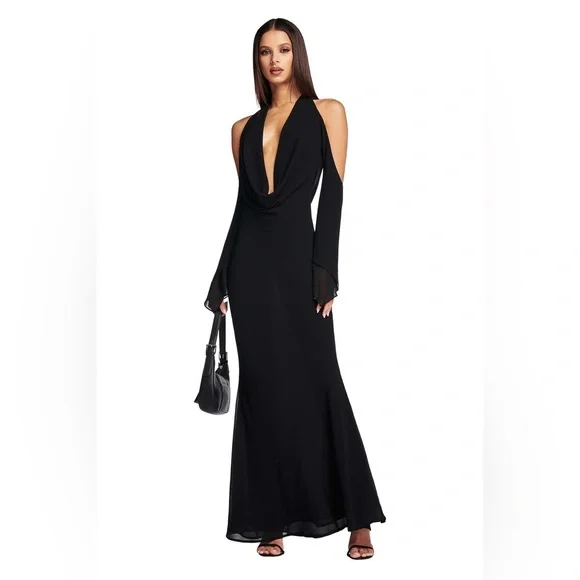chinese dress ladies CARMINA MAXI DRESS main image 1
